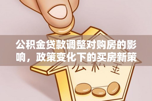 金州公积金贷款调整对购房的影响，政策变化下的买房新策略