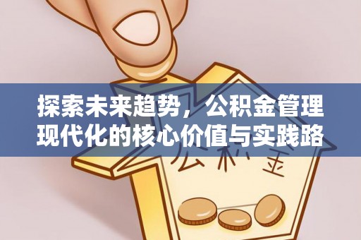 金州探索未来趋势，公积金管理现代化的核心价值与实践路径