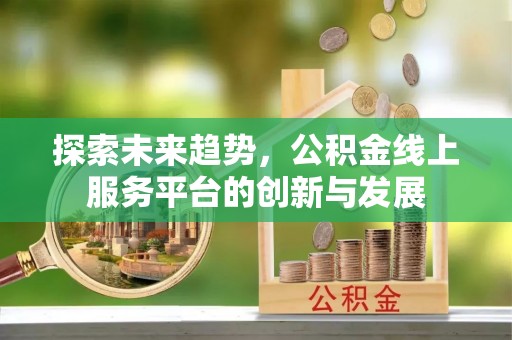 金州探索未来趋势，公积金线上服务平台的创新与发展