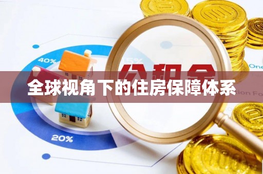 金州全球视角下的住房保障体系