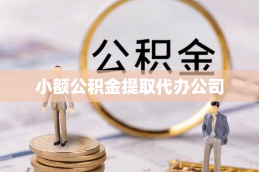 金州小额公积金提取代办公司